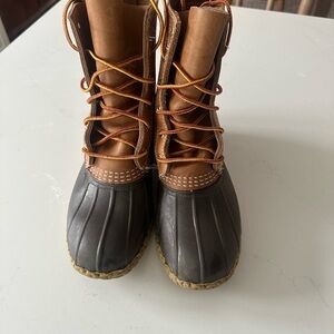 L.L. Bean Brown and Black Winter Boots